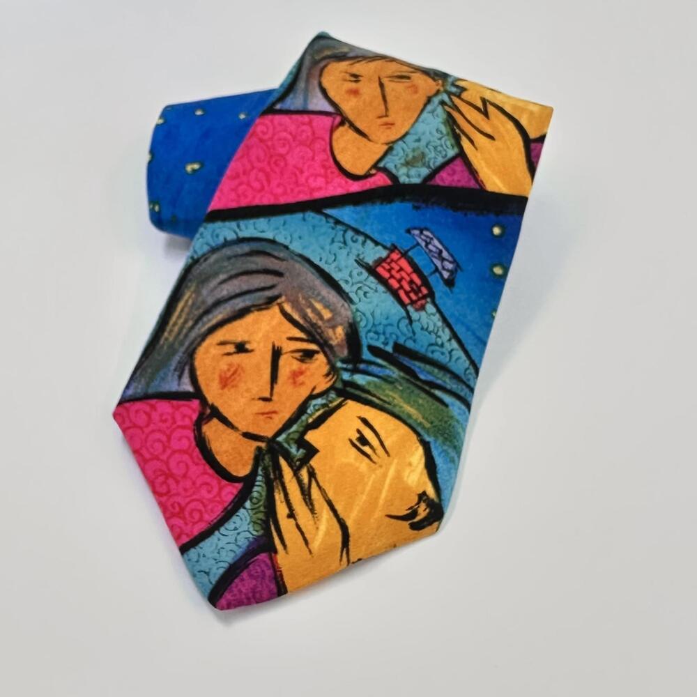 Beatles Do You Want to Know a Secret Silk Tie Vintage